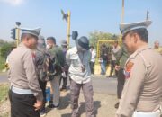 Kasat Lantas Polres Kediri Bersama Sejumlah Pejabat Dinas Terkait Tinjau Lokasi Persiapan Pembangunan Pos Jaga Perlintasan sebidang KA di Kec. Papar