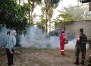 Jangan Lengah, Kata Babinsa Saat Fogging Di Desa Sumberagung Gandusari 2 IMG 20240709 WA0045 1