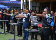 Peringati HUT Bhayangkara ke 78, Polda Jatim Gelar Lomba Menembak Kapolda Cup