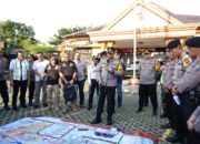 Polres Blitar Kota Gelar Pengamanan Ketat pada Pengesahan PSHT