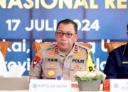 IRJEN POL YAN FITRI HALIMANSAYAH KAPOLDA KEPRI HADIRI PENGUNGKAPAN KASUS TINDAK PIDANA NARKOTIKA 106 KG SABU