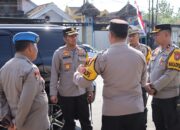 Polres Nganjuk Gelar Penyekatan Jalur Perbatasan Antar Wilayah Dalam Rangka Pengamanan Suroan Agung