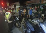 Kapolsek Mojoroto Pimpin Kegiatan Cipta Kondisi, Sejumlah Unit Sepeda Motor Tak Sesuai Spesifikasi Teknis dan Tanpa STNK Diamankan