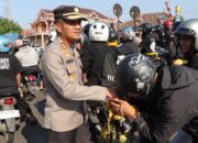 Pengamanan Suran Agung Polres Nganjuk Gelar Penyekatan Jalur Perbatasan