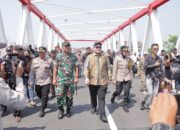 Wakapolres Kediri Hadiri Peresmian Jembatan Jongbiru