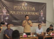 Jalin Sinergi Jaga Kamtibmas, Kapolres Sampang Ajak Ratusan Awak Media Ngopi Bareng