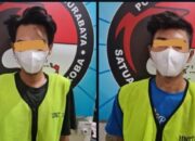 Polrestabes Surabaya Amankan Dua Pemuda Diduga Edarkan Sabu