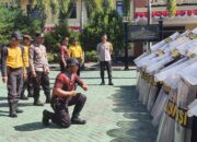 Gelar Simulasi Pengamanan, Polres Magetan Siap Kawal Pilkada Serentak 2024