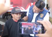 Wujud Empati, Polisi Beri Santunan dan Bantuan Kakek Korban Curas di Trenggalek