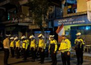 CIPTAKAN RASA AMAN SATLANTAS POLRES KEDIRI TINGKATKAN PATROLI BLUE LIGHT DAN PENGATURAN LALULINTAS MALAM HARI