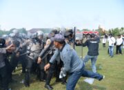 Polres Madiun Kota Gelar Simulasi Pastikan Kesiapan Pengamanan Pilkada Serentak 2024