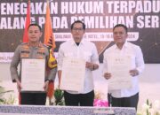 Komitmen Amankan Pilkada 2024, Polresta Malang Kota dan Bawaslu Tanda Tangani MoU Sentra Gakkumdu