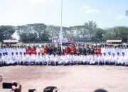 Kapolres Kediri Ikuti Upacara Detik-Detik Proklamasi Kemerdekaan RI ke-79 tahun 2024