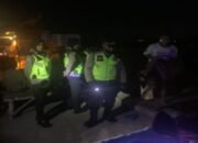 Polwan Polres Kediri Tingkatkan Patroli Harkamtibmas Malam Minggu di SLG