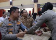Rangkaian HUT Polwan ke-76 Diperingati Dengan Donor Darah