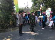 Polisi Pam dan Monitoring Jalan Santai Mamamia TK se-Kecamatan Wates