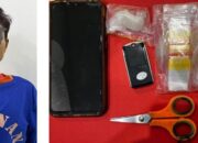 Polres Kediri Amankan Pengedar Sabu-Sabu Asal Plosoklaten