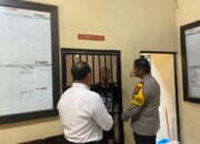 Sidak Rutan, Kapolres Kediri Imbau Tahanan Jaga Kebersihan dan Kesehatan