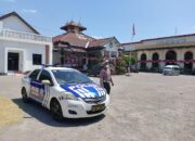 Menjelang Pelaksanaan Pilkada Serenta 2024 Satlantas Polres Kediri Tingkatkan Patroli Preventif di Kantor KPU dan Bawaslu Kab. Kediri