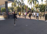 Tingkatkan Sinergitas, Kodim 0808/Blitar Dan Kejari Kab.Blitar Gelar Kegiatan Olahraga Bersama