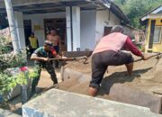 Wujudkan Lingkungan Yang Bersih Dan Sehat, Sertu Kasiyato Bantu Pembuatan Jamban Warga Binaannya