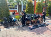 Polres Gresik Amankan Gerombolan Pemuda Bawa Sajam Diduga Hendak Tawuran