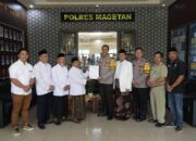 Cooling System Jelang Pilkada, Kapolres Magetan Sambut Silaturahmi Ketua MUI Sinergitas Ulama dan Umaro