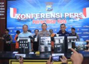 Polres Blitar Kota Dalam Waktu Sebulan Berhasil Ungkap Kasus Narkoba, 5 Tersangka Dan Barang Bukti Berhasil Diamankan