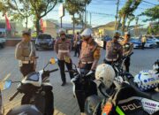 Polres Blitar Lakukan Pengecekan Ranmor Dinas dan Simulasi Patwal Pengamanan Pilkada Serentak 2024