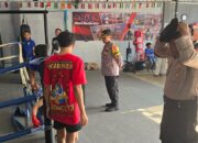 Respon Cepat Aduan Masyarakat, Kabag Ops Polres Kediri Kota Tindaklanjuti Pertandingan Beladiri Boxing BBFC Tanpa Ijin