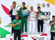 Atlet Taekwondo Polda Jawa Timur Raih Medali Emas di PON XII