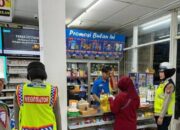 Polwan Polres Kediri Patroli Malam Minggu Ciptakan Situasi Aman dan Kondusif