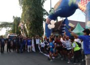 Sambut Hari Lalu Lintas Bhayangkara ke – 69, Polres Kediri Kota Gelar Charity Run Yatim Mandiri