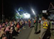 Polsek Pagu Pam Pengajian Maulid Nabi Bersama Gus Abidurohman Masrukhin