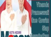 Pilkada Kota Kediri 2024:Pasangan Vinanda Prameswati – Gus Qowim Siap Mewujudkan Kota Mapan