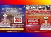 Ini Nomor Pengaduan Lalu Lintas Satlantas Polres Kediri Kota, Catat !