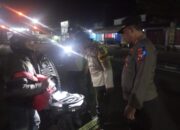 Polres Nganjuk Terjunkan Puluhan Anggota KRYD dalam Patroli Metode SREG di Wilayah Berbek