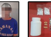 Edarkan Pil Dobel L, Dua Pria di Gampengrejo Dibekuk Polisi