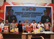 Polres Kediri Kota Berhasil Amankan Belasan Tersangka Penyalahgunaan Narkoba, Satu Diantaranya Wanita