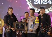 Inspiratif, Kabag Ops Polres Kediri Kota Raih Penghargaan Jawa Pos Radar Kediri Award 2024