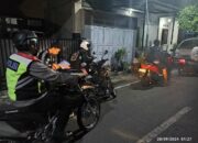 Kabag Ops Polres Kediri Kota Sikat ‘ Jumat Gaul ‘, Ratusan Pemotor Kocar Kacir