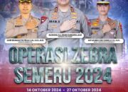 Jadwal Operasi Zebra Semeru 2024 di Jatim, Ini Pelanggaran yang Diincar