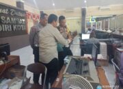 Pastikan Samsat Kediri Kota Berikan Pelayanan Terbaik Terhadap Wajib Pajak, Kasatlantas Lakukan Sidak