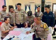 RATUSAN PERSONEL SATGAS OMP 2024 LAKSANAKAN KEGIATAN PEMERIKSAAN KESEHATAN