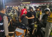 Polres Kediri Kota Intensifkan Razia Cipta Kondisi Jelang Pilkada 2024 : Polisi Temukan Miras dan Pecahan Batu Bata