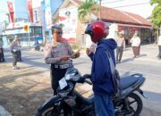 Tim Operasi Zebra Semeru 2024 Polres Nganjuk Lakukan Patroli dan Pantauan Wilayah Rawan Laka