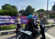 Polres Kediri Melakukan Edukasi Tertib Berlalulintas.