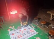 Polsek Bagor Gerebek Lokasi Judi Sabung Ayam, Temukan Uang dan Alat Judi Dadu