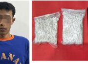 Buruh Tani Asal Pagu Dibekuk Polisi, Diduga Edarkan Pil Dobel L