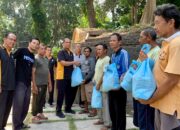 Forum Koordinasi Pimpinan Kecamatan (Forkopimca) Gurah mengadakan kegiatan olahraga bersama dan bakti sosial kemanusiaan kepada warga kurang mampu.